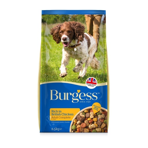 [BUR208] Burgess Adult Dog Rich In Chicken