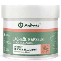 AniForte Salmon Oil Capsules for Dogs & Cats