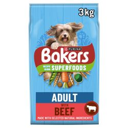 BAKERS Adult Dog Superfoods Beef with Vegetables