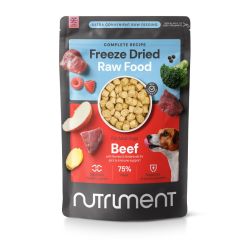 Nutriment Freeze Dried Raw Food Beef