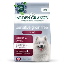 Arden Grange Adult Dog Sensitive Grain Free Venison & Potato