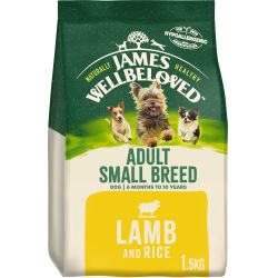 James Wellbeloved Adult Small Breed Complete Dry Dog Food Lamb
