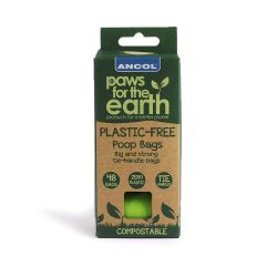 Ancol Paws for the Earth Plastic Free Poop Bags