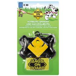 Bags On Board Bone Dispenser Black +30 Bags