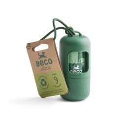 Beco Poop Bag Dispenser with 15 Unscented Poop Bags