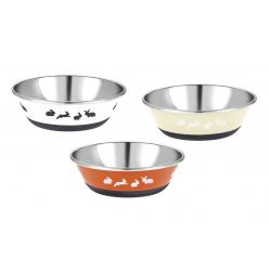 Posh Paws Stainless Steel Bunny Dish