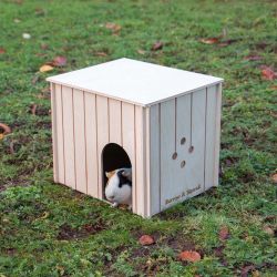 Ancol Burrow & Squeak Small Animal Wooden Hide