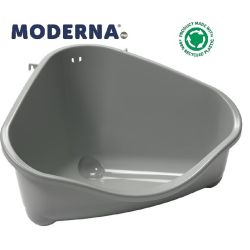 Moderna Corner Litter Pan Olive Green