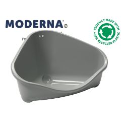 Moderna Corner Litter Tray Olive Small