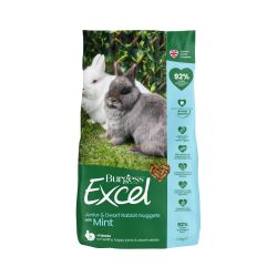 Burgess Excel Junior & Dwarf Rabbits Nuggets with Mint